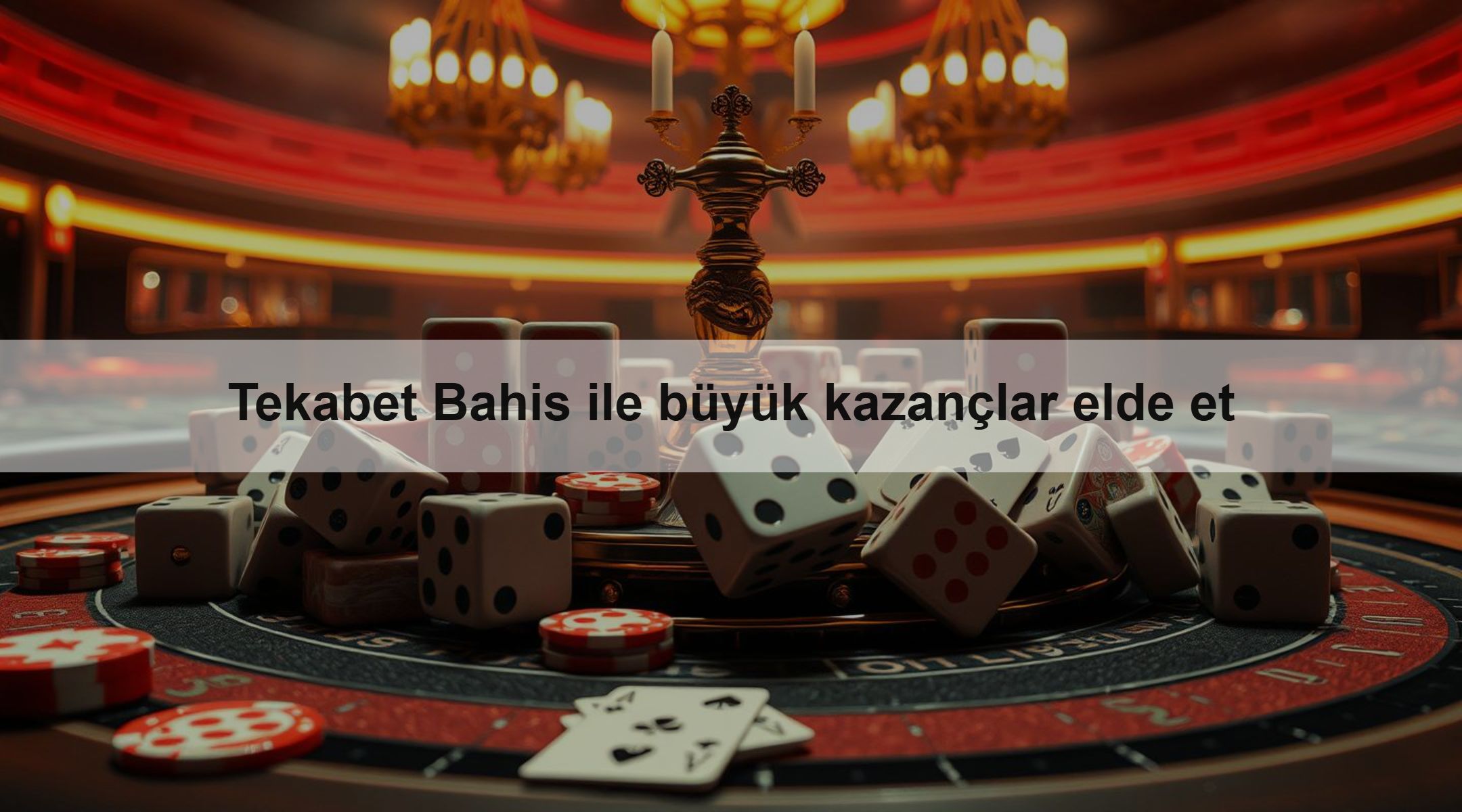Tekabet Bahis ile büyük kazançlar elde et