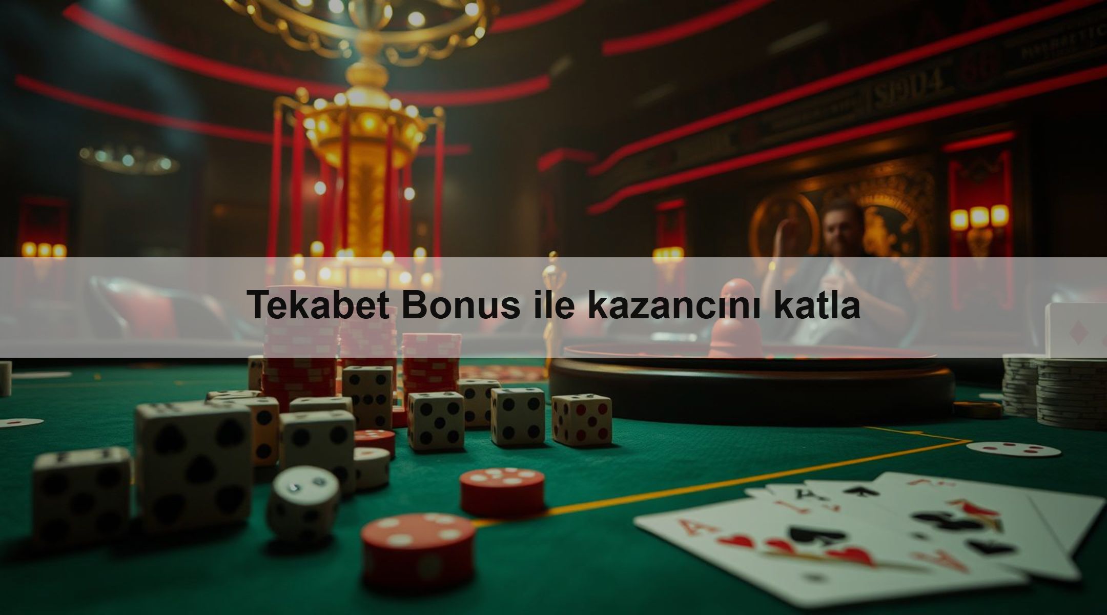 Tekabet Bonus ile kazancını katla